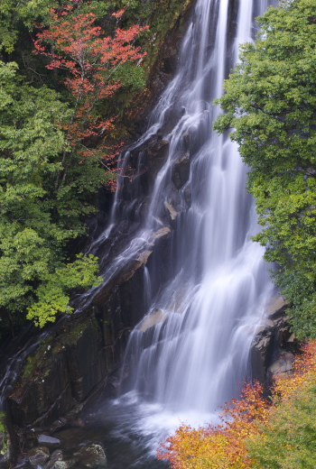 紅葉の荒滝Ⅱ